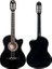 CG-395BK Siyah Klasik Gitar 4/4 Sap Ayarlı Kesik Kasa Full Set (Çanta Askı Tuner Metod Pena) 4