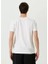 Unisex Basic Bisiklet Yaka Regular T-Shirt - Beyaz 2