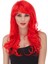 Kırmızı Renk Uzun Dalgalı Parti Peruğu (4940) 1