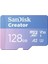 Creator 128GB 190/90MB/S Microsdxc Uhs-I A2 V30 Adaptörlü Hafıza Kartı SDSQXAA-128G-IN6MS 1