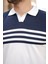 Erkek Çizgi Desenli Yakalı Kısa Kollu T-Shirt 3