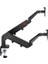 GO-5350 Dual Monitor Arm, Gas Spring Adjustable Stand For 43 To 81 cm Screens, 9 kg Load Per Arm, 180° Rotation Stop, Detachable Vesa Mount, Cable Management System - Black 3