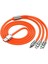 3 In 1 Type-C + Micro USB + Lightning Hızlı Şarj Kablosu Silikon Kablo 1 Metre Opp Ambalaj (5047) 1