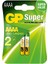 Gp Batteries GP25A Süper Alkalin LR8D425/E96/AAAA Boy Incenin Incesi Pil, 1.5 Volt, 2'li Kart 3