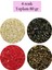 Kesme Cam Boncuk 2mm - 4 Renk - Toplam 80 Gram - BNC444 1