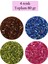 Kesme Cam Boncuk 2mm - 4 Renk - Toplam 80 Gram - BNC445 1