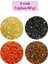 Kesme Cam Boncuk 2mm - 4 Renk - Toplam 80 Gram - BNC435 1
