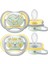 Philips Avent Ultra Air Gece Emzik, 18 Ay+, 2’li Paket, Karanlıkta Parlayan, Ortodontik Silikon, Geniş Hava Delikli, Mikrodalga Sterilize Edilebilir, Bpa Içermez, SCF376/01 3
