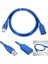 2 Metre USB 3.0 Uzatma Kablosu Erkek Dişi USB 3.0 Kablo USB 3 Uzatma Kablosu USB 3.0 2 Metre Uzatma Kablosu 3
