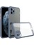 Iphone 11 Kılıf Miami Şeffaf Silikon - Gri 1