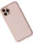 Iphone 11 Kılıf Coco Deri Silikon Kapak - Pudra 3