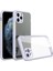 Iphone 11 Kılıf Miami Şeffaf Silikon - Lila 1