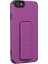 Iphone 6 Kılıf Mega Standlı Silikon - Mor 2