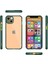 Iphone 13 Mini Kılıf Miami Şeffaf Silikon - Koyu Yeşil 1