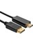 5 Metre Displayport To HDMI Çevirici Dönüştürücü Kablosu 5 Metre Display HDMI Kablo 1
