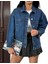Kadın Oversize Kot Ceket 3