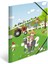 19832 Klasör A3 Anaokulu Çiftliği, Çocuk Köşesi Dosya, Kartondan, Iç Baskı Ve, Erkek ve Kız Çocukları Için Sağlam Kapaklı Klasör 2