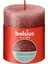 Blok Sütun Mum - Pembe - Parıltılı - 35 Saat Uzun Yanma Süresi - Ev Mumları - Iç Dekorasyon - Kokusuz - Vegan Mum - Yağı Yok - 80 x 68 mm 1