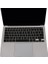 MacBook Air 13 Inç Klavye Koruyucu Ultra Ince Silikon M1 A2337 A2179 Id ile Uyumlu – Ultra Ince Silikon Kılıf, Us Abd Ingilizce Baskı Siyah 2