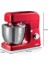 Professional Mutfak Şefi Kırmızı 1598/01-7 Litre Geniş Hazne, Gurme Profesyonel Mikser, Yoğurma Makinesi, 1200 Watt, 6 Hızlı, Darbe Fonksiyonu, Sıçrama Önleyici Kapak 2