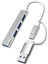 4 Port'lu Bağlantı Istasyonu 2 In 1 Adaptör Multi USB Çoklayıcı Type C USB 3.0 Hub For Mac Book Pro Air Otg USB 3.0 Adapter Type-C Çevirici USB Hub 1