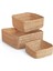 3'lü El Yapımı Kare Hasır Düzenleyici Seti | 3'lü Hasır Kare Organizer Seti – Dekoratif, Çok Amaçlı ve Dayanıklı Sepetler (26X26X12CM – 22X22X10CM – 18X18X8CM) 1