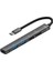 Type-C Hub, 5in1, 2 Adet Type-C, 2 Adet Usb-A Çoklayıcı, 3,5 mm Kulaklık Çıkışlı USB C Hub Adaptörü ile Uyumlu H03 1