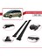 Citroen Grand C4 Picasso 2007-2012 Arası ile Uyumlu FLY Model Ara Atkı Tavan Barı Siyah 2 Adet 7