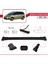 Citroen Grand C4 Picasso 2007-2012 Arası ile Uyumlu FLY Model Ara Atkı Tavan Barı Siyah 2 Adet 8