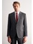 Antrasit Kırlangıç Yaka Tam Astar 6 Drop Slim Fit Takım Elbise 1001255162 8