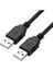 4752 0.5 Metre Iki Ucu Erkek USB Uzatma Kablosu 0.5 Metre Uzatıcı Iki Ucu Erkek Parazit Önleyici Filtre 12MBPS Ileetişim Hızı 2XAWG24 2XAWG28 1