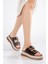 Günlük Kadın Terlik Çift Tokalı Yumuşak Rahat Ortopedik 2