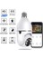 Wifi 360 Panoramik Ampul Kamera Güvenlik Kamerası Çift Wifi 360 Derece Gece Görüşlü 2