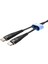 Type-C To Type-C Pd 5A 100W Örgülü Hızlı Şarj ve Data Kablosu 1 Metre 1