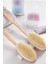 Mobee Banyo Peeling Duş Lifi Vücut Fırçası Sırt Kesesi Kuru Fırçalama At Kılı Selülit Giderici Ahşap 1450 2