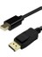 A4315 Mini Displayport To Displayport 1.5 M 4K Çevirici Dönüştürücü Adaptör Kablosu/laptop, Pc, Hdtv, Monitör Veya Displayport Özellikli Hd Projektörler Için 3