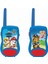 12PA Paw Patrol Paw Patrol Chase Walkie Talkies, Çocuklar Için Iletişim Oyunu, Kemer Klipsi, Akülü, TW12PA, Mavi/kırmızı - Ispanyolca Versiyon 1