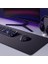 Pro - Dikişli Gaming Mouse Pad, Oyuncu Gamer Mousepad, Uzun ve Büyük Boy Xlarge Masa Matı (70X30 cm - Xl, Siyah) 2