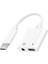 Type-C To Type-C ve 3.5mm Dönüştürücü | Çift Çıkışlı Adaptör | Yüksek Hızlı Şarj ve Ses Aktarımı | Usb-C Kulaklık Desteği | Kompakt ve Dayanıklı Tasarım 3
