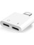 Heartz Lightning 2in1 Şarj Kulaklık Dönüştürücü Adaptör Skart Şarj Çoğaltıcı Splitter Şarj Çıkışı Çoğaltıcı No 184 1