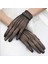Siyah Renk Likralı File Eldiven Parmaklı Örgü Eldiven Yetişkin Boy 2