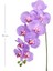 Yapay Orkide Gerçek Dokulu Lila 95 Cm. 2