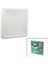 Moss Lıght 20W Kare Beyaz Metal Kasa Sıva Üstü LED Slim Panel 1350LM (5047) 1