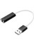 USB Den Mikrofonlu Kulaklık Çevirici (Usb To 3.5 mm ) Uyumlu Bilgisayar Ses Kartı Kablosu 3.5 mm (Dişi) Girişli Ses 7.1 Dönüştürücü Ps3 Ps4 Ps5 Uyumlu (Beyaz) 1