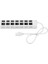 7 Portlu 2.0 USB Hub Çoklu USB Çoklayıcı Splitter Power Tuşlu Adaptör Beyaz 3