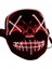 Bfs Işıklı LED Maske Parti Eğlence Maskesi Hallowen Neon Maske 5