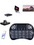 Bfs Mini Klavye Gaming Pc Playstation Ledli Mouse Rgb Mouse Bluetooth USB 3