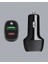 Kompakt Tasarımlı Type-C + USB Girişli Araç Şarj Başlığı 4