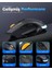 Mkespn SXS-W601 7 Tuşlu Gaming Mouse Karbon Fiber 3 Modlu Kablolu - Bluetooth - USB Alıcılı 12800 Dpı Makro Tanımlı Oyun Faresi 2