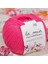 La Mia Mercerized Cotton Koyu Pembe El Örgü İpi - 35 - 33595 1